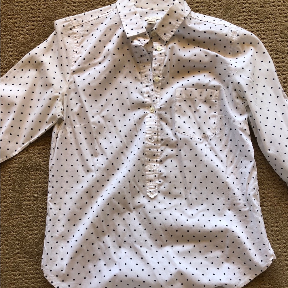 J.Crew button up popover
